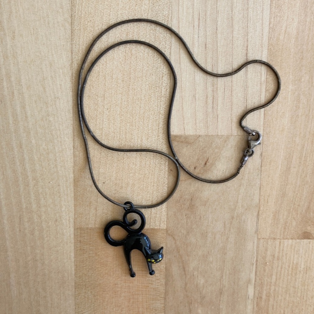 Spooky Kitty Costume Necklace